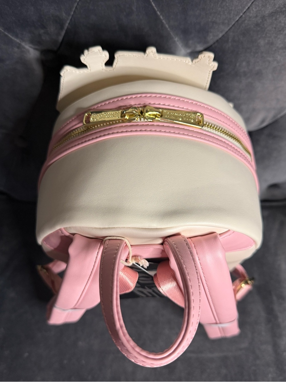 Loungefly Pastel Storybook House & Kitten Mini Backpack - Picture 5 of 15